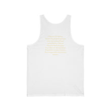 Load image into Gallery viewer, Blessed Virgin Rubber Goddess | Yellow print | Unisex Tank