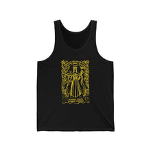 Load image into Gallery viewer, Blessed Virgin Rubber Goddess | Yellow print | Unisex Tank