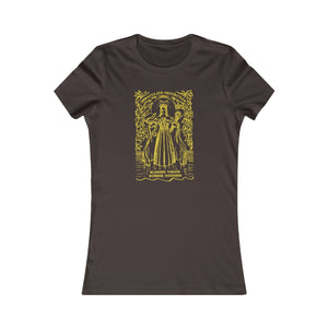 Blessed Virgin Rubber Goddess | Yellow print | Women's Tee