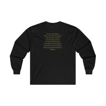 Load image into Gallery viewer, Blessed Virgin Rubber Goddess | Yellow print | Long Sleeve Tee