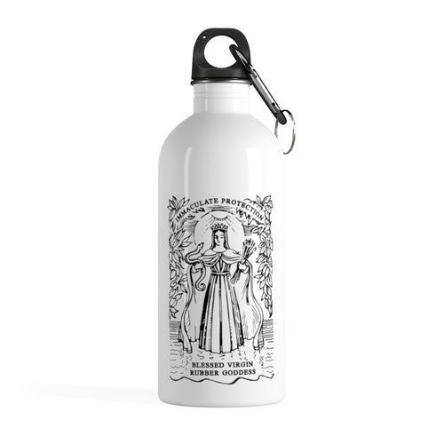 Blessed Virgin Rubber Goddess Water Bottle